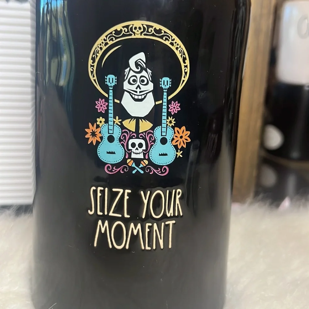 RAE DUNN SEIZE YOUR MOMENT COCO CANISTER.